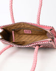 American Darling Hand Tooled Genuine Leather Women Bag Western Handbag Purse
