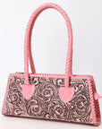American Darling Hand Tooled Genuine Leather Women Bag Western Handbag Purse