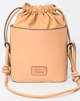 American Darling ADBGZ765A Hand Tooled Genuine Leather Women Bag Western Handbag Purse