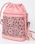 American Darling ADBGZ765B Hand Tooled Genuine Leather Women Bag Western Handbag Purse