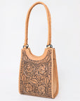 American Darling ADBGZ767A Hand Tooled Genuine Leather Women Bag Western Handbag Purse