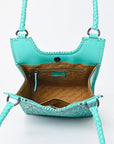 American Darling ADBGZ767B Hand Tooled Genuine Leather Women Bag Western Handbag Purse