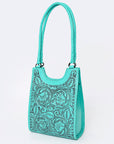 American Darling ADBGZ767B Hand Tooled Genuine Leather Women Bag Western Handbag Purse