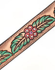 HILASON Western Horse Headstall Breast Collar Leather Brown