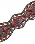 HILASON Western Horse Headstall Breast Collar Leather Brown