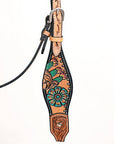 HILASON Western Horse Headstall Breast Collar Leather Tan