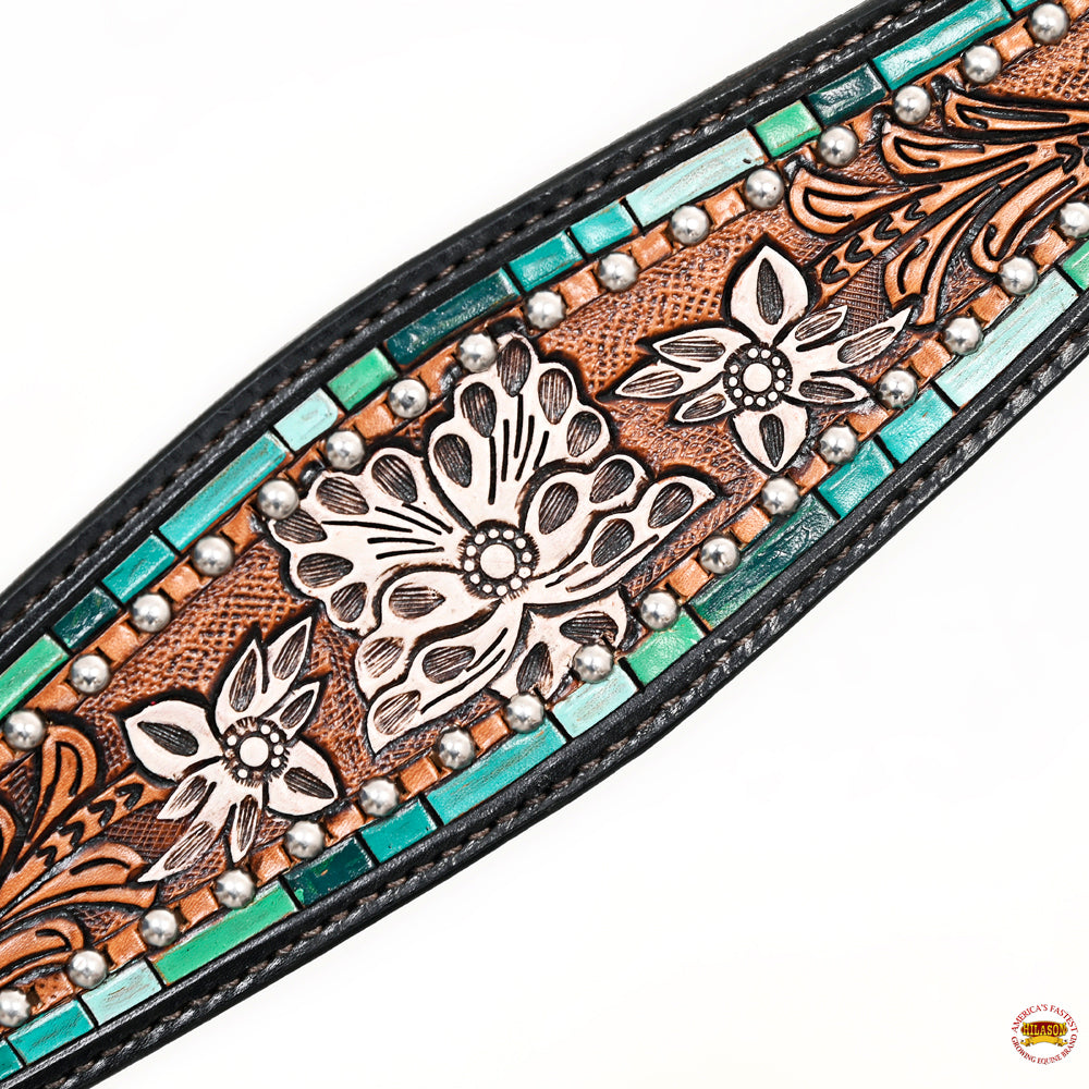 HILASON Western Horse Headstall American Leather Brown