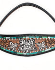 HILASON Western Horse Headstall American Leather Brown