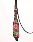 HILASON Western Horse Headstall Breast Collar Leather Brown
