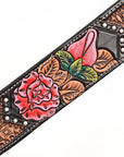 HILASON Western Horse Headstall Breast Collar Leather Brown