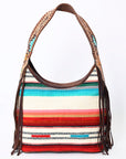 American Darling Hobo Hair On Genuine Leather women bag western handbag purse
