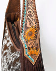 American Darling Hobo Hair On Genuine Leather women bag western handbag purse