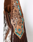 American Darling Hobo Hair On Genuine Leather women bag western handbag purse