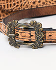 American Darling ADBG1193 Wallet Crocodile Embossed Genuine Leather Women Bag Western Handbag Purse