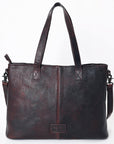 ADBGZ769 American Darling Hand Tooled Hair On Genuine Leather Women Bag Western Handbag Purse
