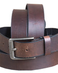 HILASON Western Genuine Leather Belt for Men Women Cowboy Cowgirl Handmade Unisex Full Grain Heavy Duty Tooled Belt for Jeans