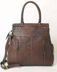 ADBGA400A American Darling Saddle Blanket Genuine Leather Women Bag Western Handbag Purse