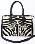 American Darling Briefcase Hair On Genuine Leather women bag western handbag purse