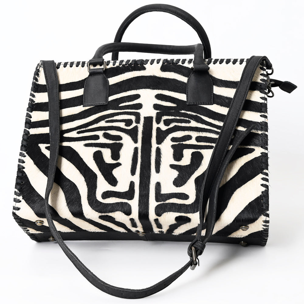 American Darling Briefcase Hair On Genuine Leather women bag western handbag purse
