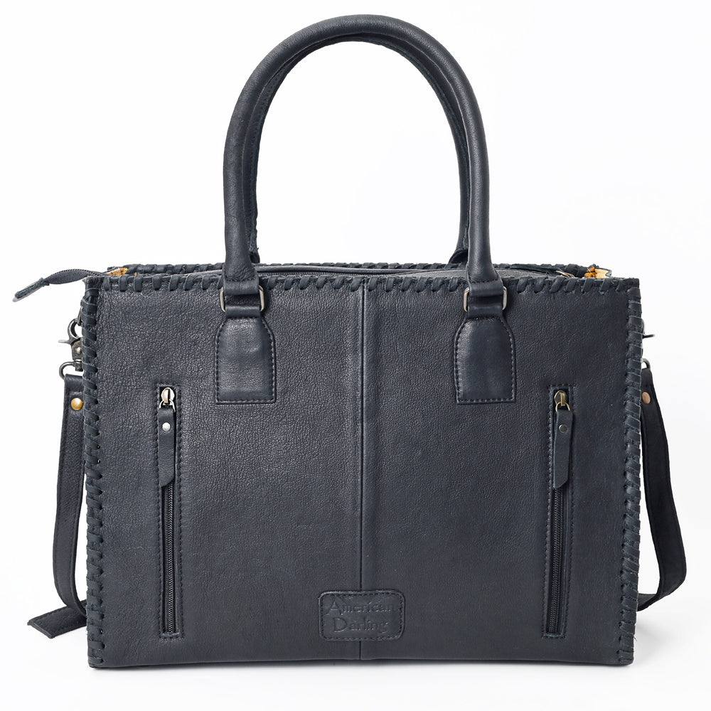 American Darling Briefcase Hair On Genuine Leather women bag western handbag purse