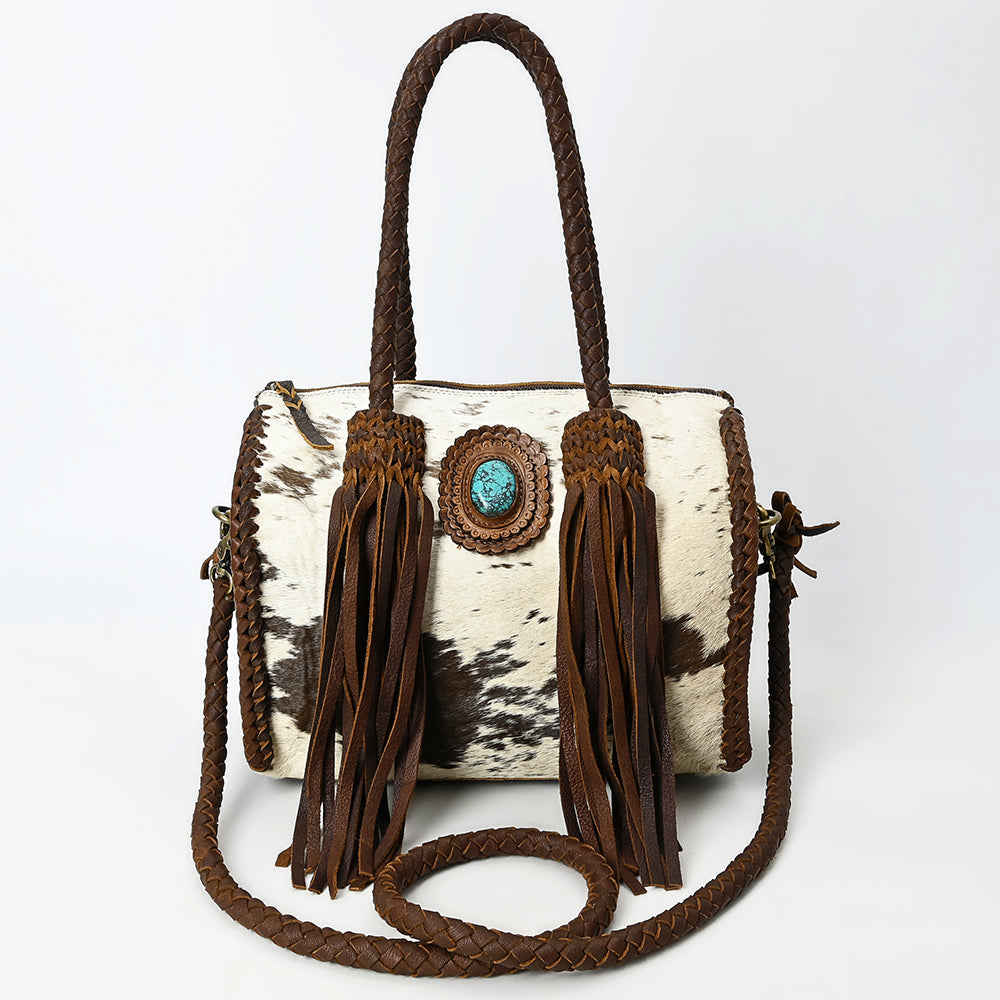 American Darling Duffel Genuine Leather Women Bag Western Handbag Purse