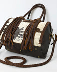 American Darling Duffel Genuine Leather Women Bag Western Handbag Purse