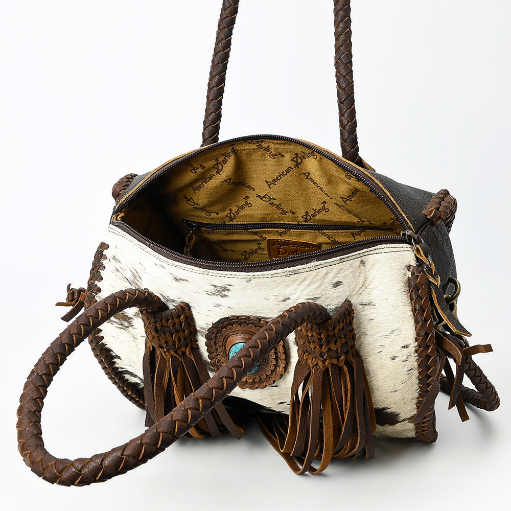 American Darling Duffel Genuine Leather Women Bag Western Handbag Purse