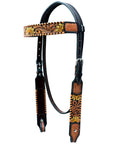 Hilason Western Horse Headstall Breast Collar Set American Leather