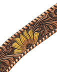Hilason Genuine Leather Western Horse Tack Set Brown