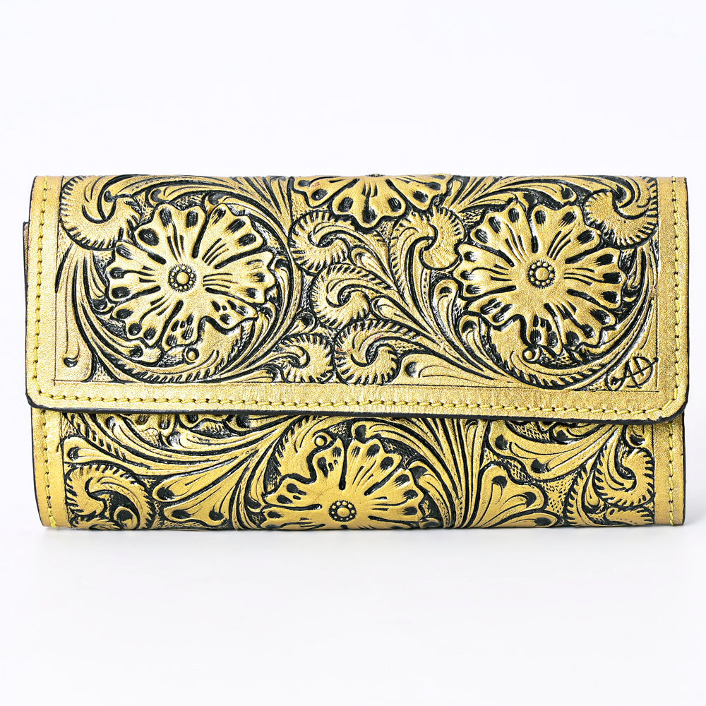 American Darling Hand Tooled Genuine Leather Women Bag Western Handbag Purse