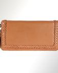 American Darling Organiser Hair-On Hand Tooled Genuine Leather Women Bag Western Handbag Purse