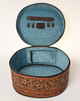 American Darling ADBGA412 Jewelry Case Hand Tooled Genuine Leather women bag western handbag purse