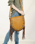 American Darling ADBGA413 Genuine Leather Women Bag Western Handbag Purse