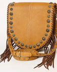 American Darling ADBGA413 Genuine Leather Women Bag Western Handbag Purse