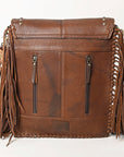 American Darling ADBGA414 Saddle Blanket Genuine Leather Women Bag Western Handbag Purse