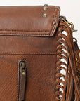 American Darling ADBGA414 Saddle Blanket Genuine Leather Women Bag Western Handbag Purse