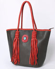 American Darling Genuine Leather Women Bag Western Handbag Purse