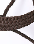 8 Ft Hilason Western Nylon Poly Flat Braided Mule Tape Halter And Lead  Rope