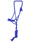 8 Ft Hilason Western Nylon Poly Flat Braided Mule Tape Halter And Lead  Rope