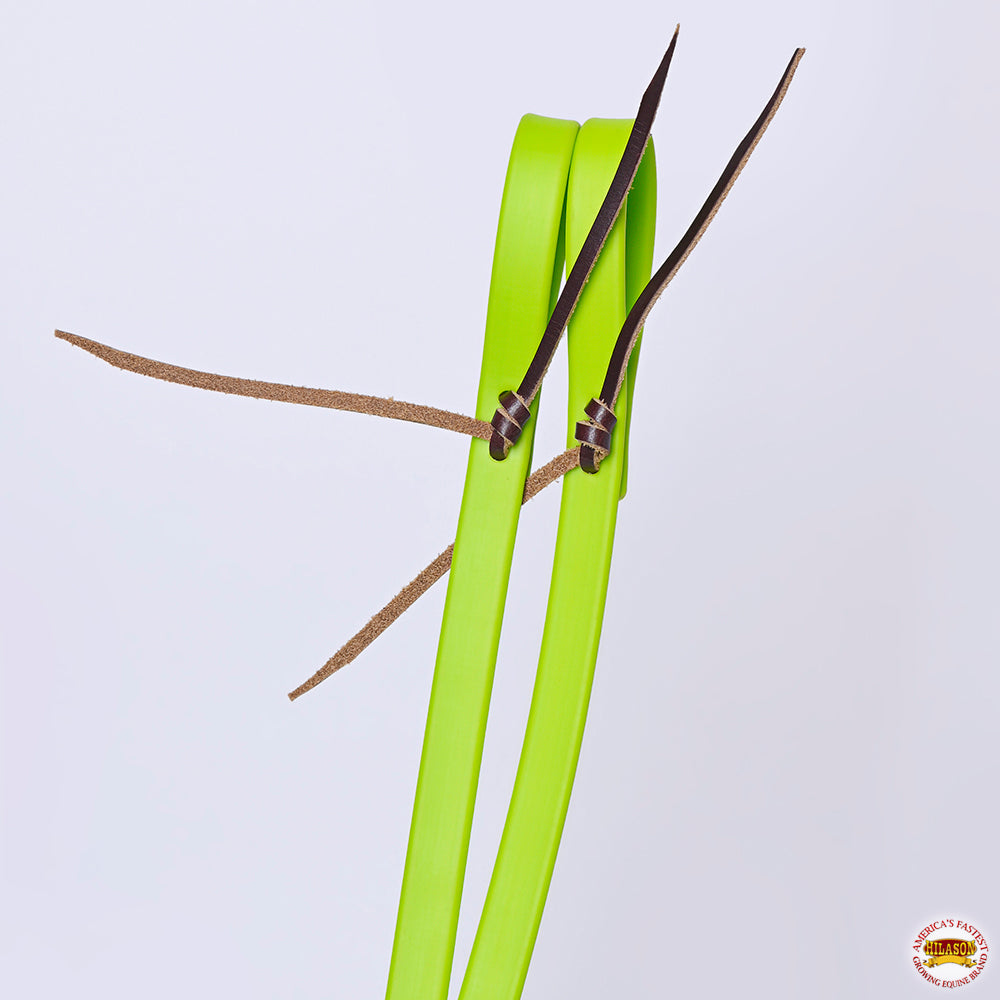 HILASON Western Premium Biothane Leather Horse Split Rein | Horse-Split-Reins
