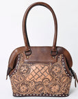ADBG1198 American Darling Hand Tooled Genuine Leather Women Bag Western Handbag Purse