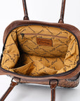 ADBG1198 American Darling Hand Tooled Genuine Leather Women Bag Western Handbag Purse