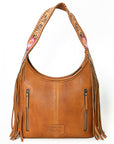 American Darling Hobo Hair On Genuine Leather women bag western handbag purse