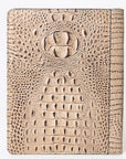 American Darling Portfolio Bag Hand Tooled Crocodile embossed Genuine Leather women bag western handbag purse