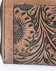 OHLAY WALLET Hand Tooled  Genuine Leather women bag western handbag purse