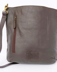 OHLAY MESSENGER Hand Tooled Hair-on Genuine Leather women bag western handbag purse