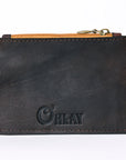 OHLAY SKBZ108B Coin Purse Hair-On Genuine Leather women bag western handbag purse