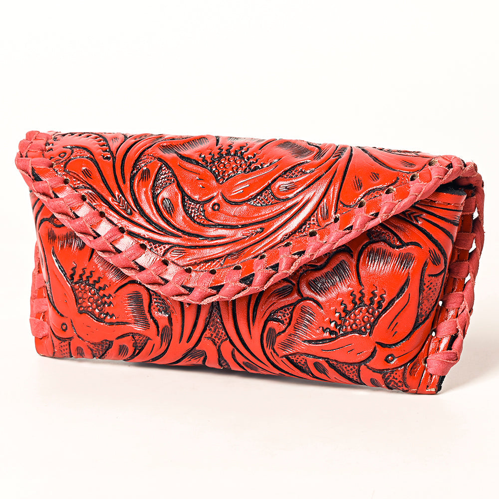 American Darling Sunglass Case Hand Tooled Genuine Leather Women Bag Western Handbag Purse