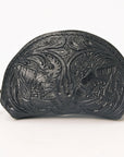 American Darling Coin Purse Hand Tooled Genuine Leather Women Bag Western Handbag Purse