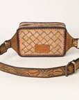 ADBG1208 American Darling Hand Tooled Genuine Leather Women Bag Western Handbag Purse